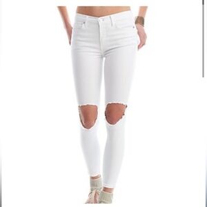 Free People Busted knee skinny jean